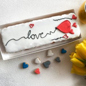 Безглютеновый миндальный кекс «Люблю»